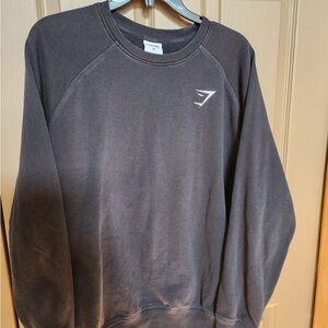 Gymshark men’s medium black pullover sweater